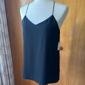 Express: Black (Reversible to Gray) Spaghetti Strap Top- NTW